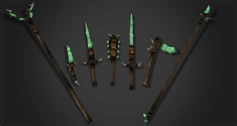 Tr Ashglass Weapons Png Tamriel Rebuilt