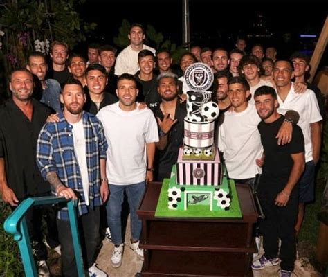 Lionel Messi and Inter Miami teammates celebrate season's end with ...