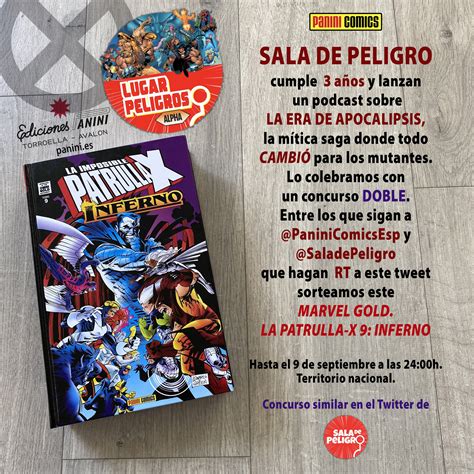 Panini Cómics España on Twitter Los amigos de SalaDePeligro cumplen