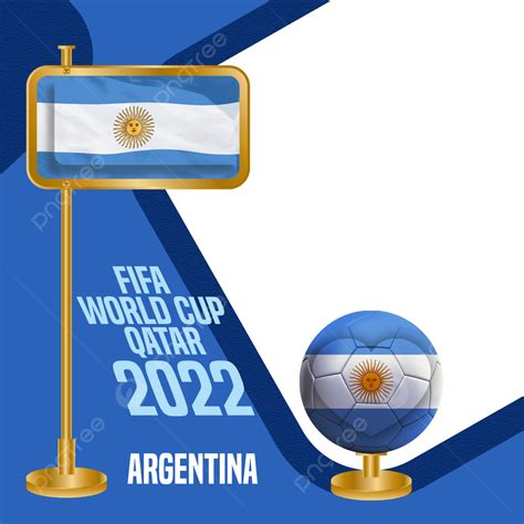 Gambar Bingkai Foto Piala Dunia 2022 Argentina Foto Sampul Facebook