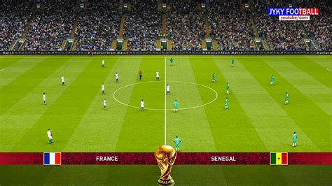 PES FRANCE Vs SENEGAL FINAL FIFA World Cup 2022 Qatar Full Match