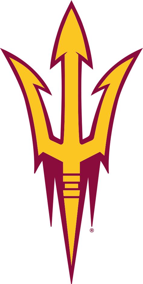 Arizona State University Colors Team Logo