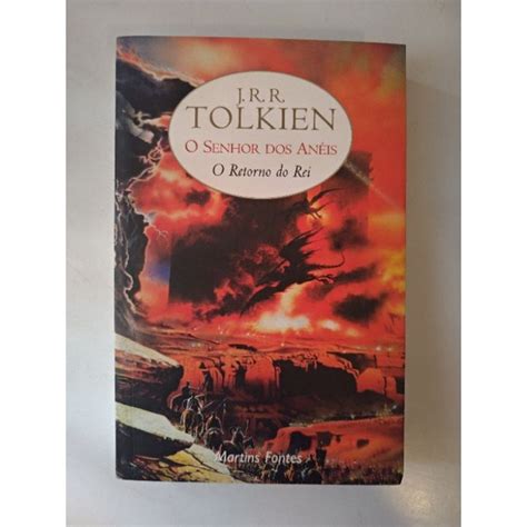 Livro O Senhor dos Anéis O Retorno do Rei J R R Tolkien Shopee