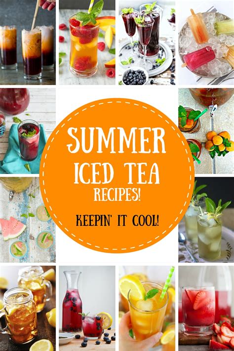 Summer Iced Tea Recipes | My Imperfect Kitchen