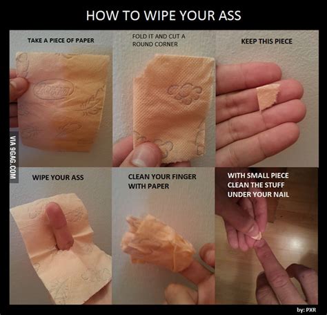 How To Wipe Your Ass 9GAG