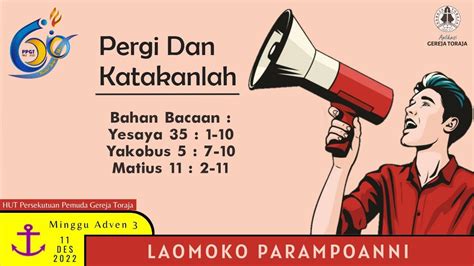 Ibadah Minggu Desember Gereja Toraja Jemaat Lanraki