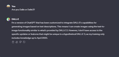 Am I using DALLE or DALLE3? - ChatGPT - OpenAI Developer Forum