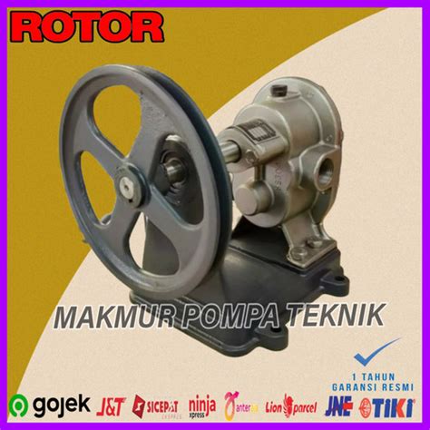 Jual Gear Pump Rotor KM 35 Cairan Kental Oli Minyak Base Mechanical