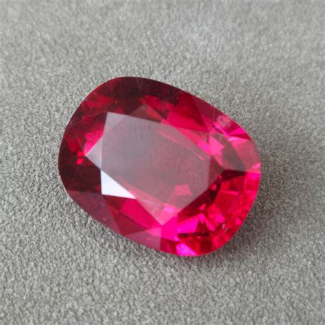 Royal Purple Garnet Ring Gem 14.24 Carat Unset Oval Loose Gemstone For