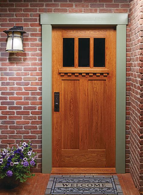 Craftsman Entry Door