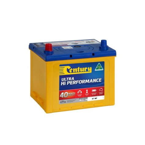 Century Ultra High Performance Car Battery 67 MF Budget Batteries