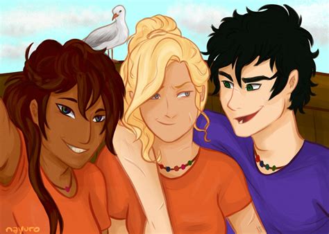 Piper Annabeth And Percy Percy Jackson Crossover Percy Jackson Fan Art Percy Jackson Books