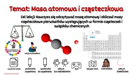 Sp Masa Atomowa I Cz Steczkowa