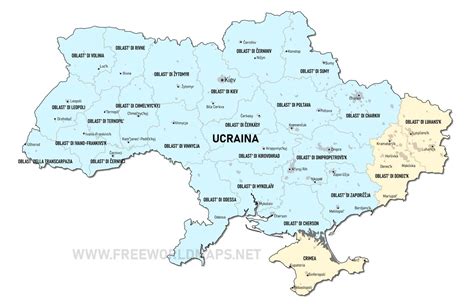 Mappa Dell Ucraina Freeworldmaps Net 5040 The Best Porn Website