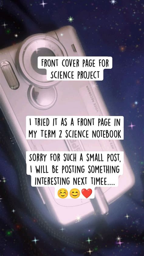 Front cover page Science, Science Lettering, Project | Science projects ...