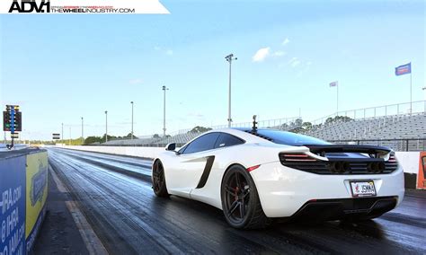 Adv1 Mclaren Mp4 12c Drag Strip Timed Run Youtube