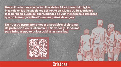 Cristosal on Twitter La migración en Centroamérica requiere una