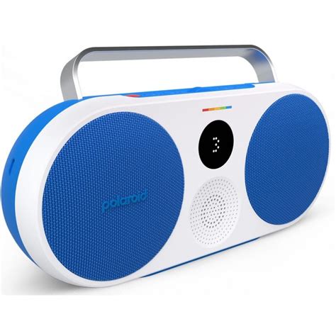 Polaroid P Lecteur De Musique Enceinte Bluetooth Portable Bleu