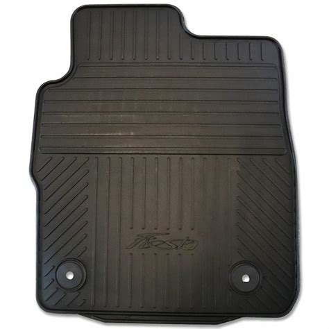 Genuine Ford Fiesta Mk7 Front Rubber Contoured Car Floor Mats 2012 2019