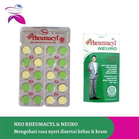 Jual Neo Rheumacyl Neo Rheumacyl Neuro Obat Pereda Nyeri Otot Nyeri