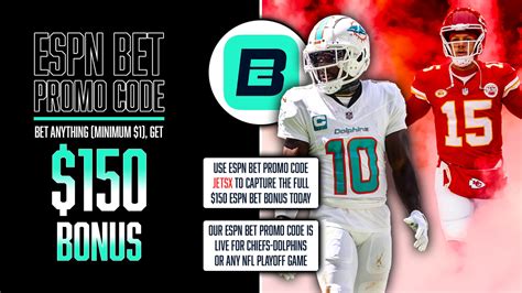 Espn Bet Promo Code Jetsx Get 150 Nfl Bonus For Kc Mia