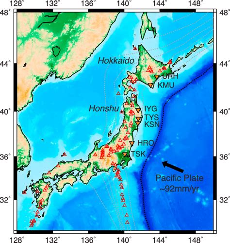 Map Of Japan Topography Gillie Donnamarie