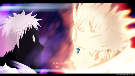 Minato vs Obito by RobCV on DeviantArt