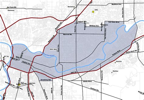 Board of Trustee Service Area Maps | Los Rios Community College District