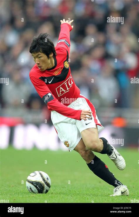 Ji Sung Park Manchester United Fc Wembley Stadium London England