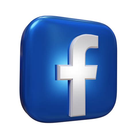 Facebook Logo 3d Button Social Media Png 3 Stendy Mallet Porn Sex Picture