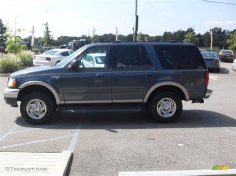 1999 Medium Wedgewood Blue Metallic Ford Expedition Xlt 4x4 35221991 Photo 3