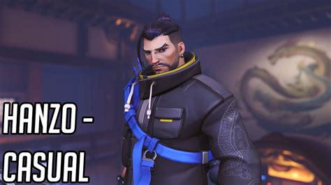 Hanzo Casual Skin Showcase Overwatch 2 Youtube