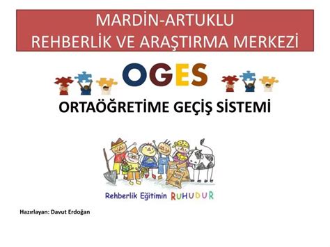 PPT MARDİN ARTUKLU REHBERLİK VE ARAŞTIRMA MERKEZİ PowerPoint