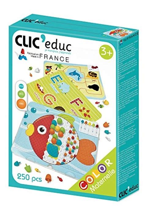 Jeu De Clous Clic Educ Color Maternelle EGT Leisure