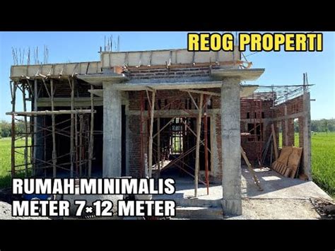 Rumah Minimalis X Meter Proses Pemasangan Batu Bata Youtube