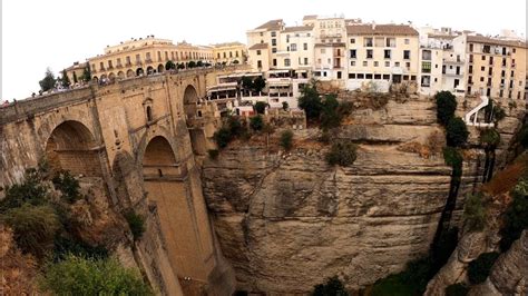 4K Pont Neuf De Ronda Un Des Villages Les Plus Beaux Et Les Plus