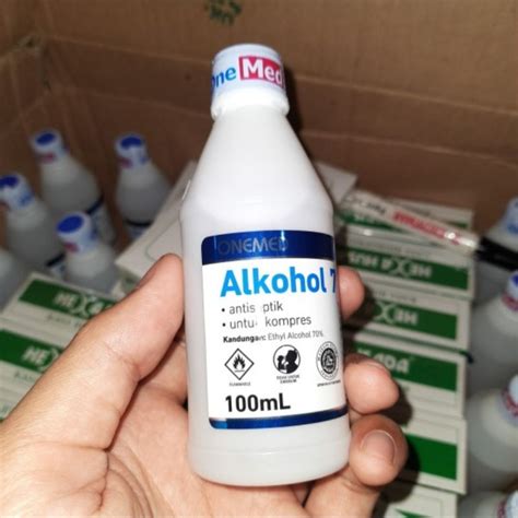 Jual Onemed Alkohol 70 100ml Antiseptik Original Shopee Indonesia