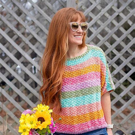 Ravelry Easy Short Sleeve Sweater Pattern By Gina Michele