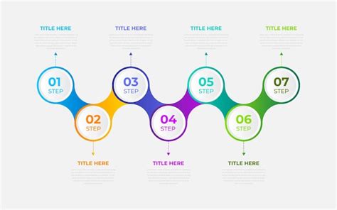 Premium Vector Infographics Number Options Template With 7 Steps