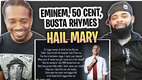 Tre Tv Reacts To Eminem Hail Mary Ft Cent Busta Rhymes