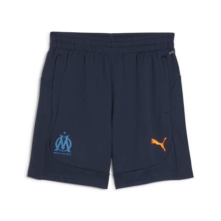 Short entraînement junior OM bleu orange 2024 25 sur Foot fr