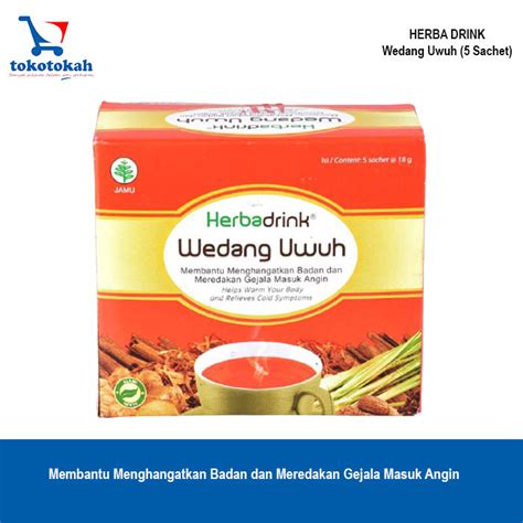 Herbadrink Wedang Uwuh Konimex Lazada Indonesia