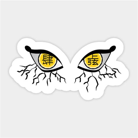 Kisuki Hantengu Eyes Hantengu Sticker Teepublic