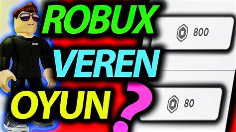 Bedava Robux Veren Oyunlar Robux Verd M Roblox Youtube