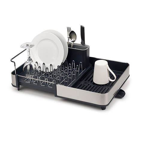 Joseph Joseph® Stainless Steel Dish Rack In Grey Bed Bath And Beyond Dish Rack Drying Dish