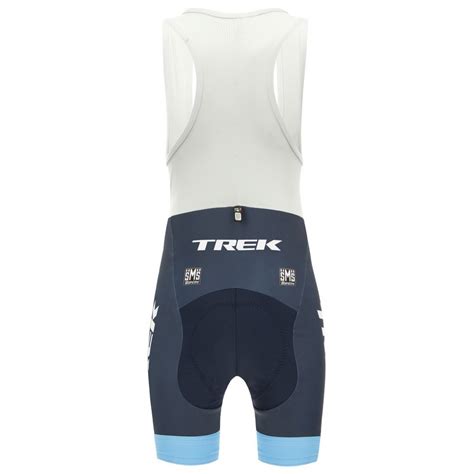 Santini Trek Segafredo Factory Racing Xc Fan Line Bib Shorts White