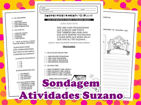 Atividades Pedagogica Suzano Atividades Suzano Atividades Atividades De Alfabetização