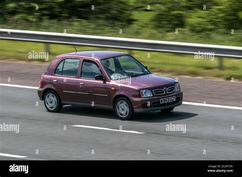 Red Nissan Micra Hi Res Stock Photography And Images Alamy