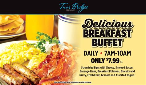 River Bend Casino & Hotel on Twitter: "Check out the breakfast buffet ...