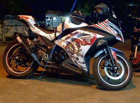 Modifikasi Motor Kawasaki Ninja Cc Keren